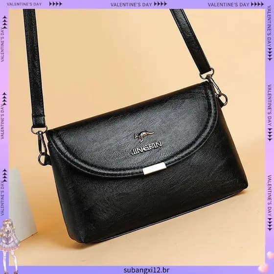 9395 Coleção de Pessoas Moda Bolsa de Textura de Couro Genuíno 2026 Novo Estilo Bolsa de Ombro Simples Feminina de Grand
