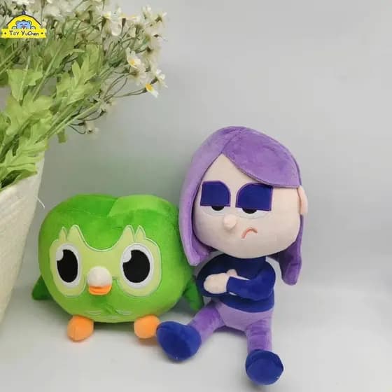 Duolingo Plush Toy Dolls Gift For Kids Home Decoração Brinquedos Recheados Para Crianças