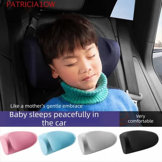 PATRICIA1OW Encostos De Cabeça Automáticos , Descanso De Pescoço Macio E Confortável Multifuncional Para Carro , Altura