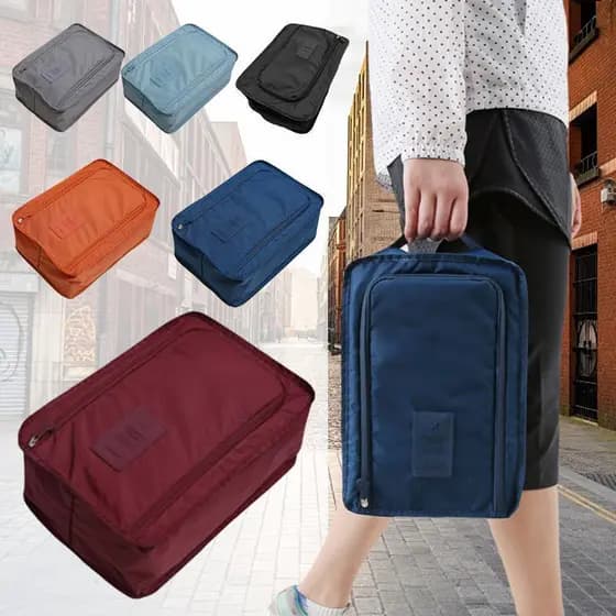 Bolsa De Sapato Esportivo À Prova D'água Para Viagem Ao Ar Livre , Malha Respirável , Armazenamento Homens E Mulheres K4