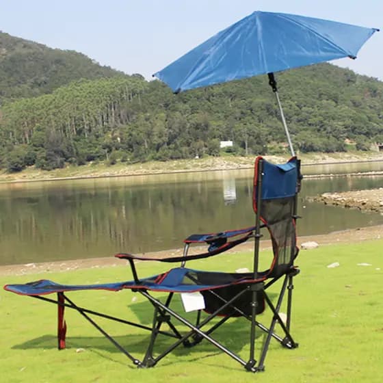 Sentado reclinável almoço pausa cadeira de pesca sentado reclinável dupla utilização cadeira dobrável escritório almoço