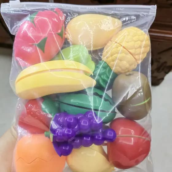 Brinquedo De Comida Para Crianças Cozinha Fingir Brincar Brinquedos De Frutas Vegetais Toy Girls Aniversário