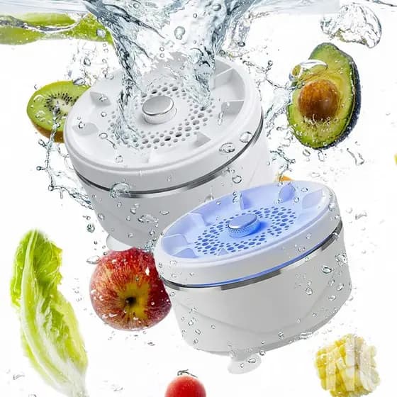 Máquina de Lavar Vegetais, Novo Dispositivo de Limpeza 2026, Purificador de Vegetais com Sistema de Vórtice Sem Esforço