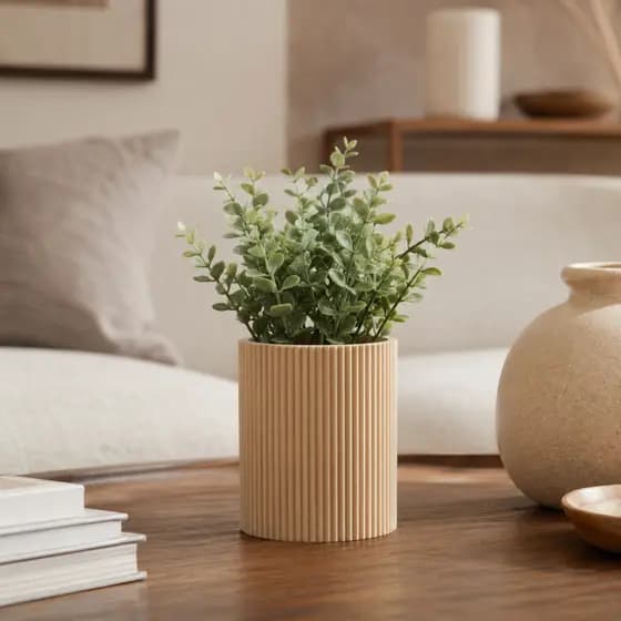 Porta-Trecos Decorativo Multiuso Porta-Escova de Porta-Lápis Canetas Pincéis Talheres Mini Vaso Mesa e Penteadeira