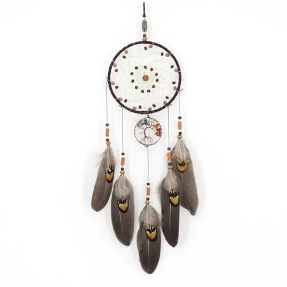 Filtro dos Sonhos Amuleto, Decoração De Casa Dream - Apanhador dos Sonhos - Diversos - Mandala de cura e Proteção