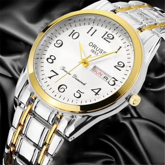 Balança Digital moda masculina All-Match à prova dwaterproof água luminosa bonito relógio de quartzo automático versão c