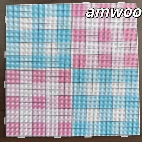 AMWOO 52/78/104 Pinos Fusível Contas Pegboards , Resistente Ao Calor Artesanato Artesanal Decoração Placa De Feijão De 2