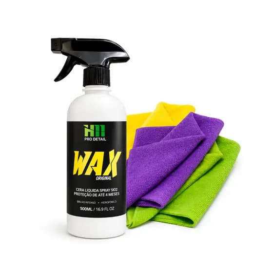 Cera Spray H11 Wax + microfibra 350gsm