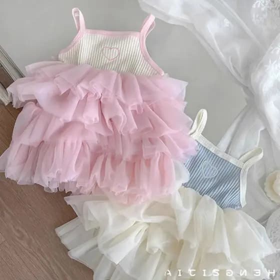 Bebê menina estilo ocidental bolo saia 2026 novo estilo verão princesa saia meninas usar vestido estilingue Pettiskirt n