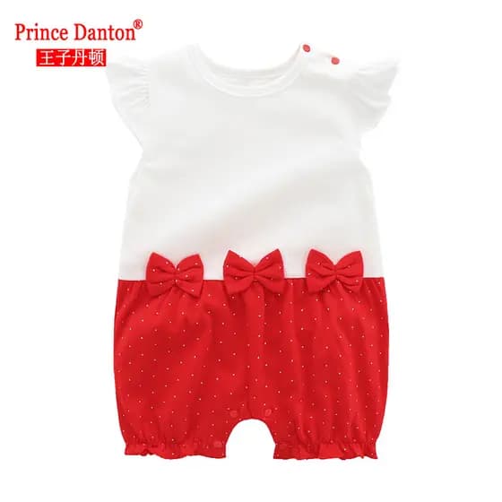 Bebê recém-nascido vestido de verão princesa mês cheio vestido princesa passeio macacão bebê menina verão estilo fino