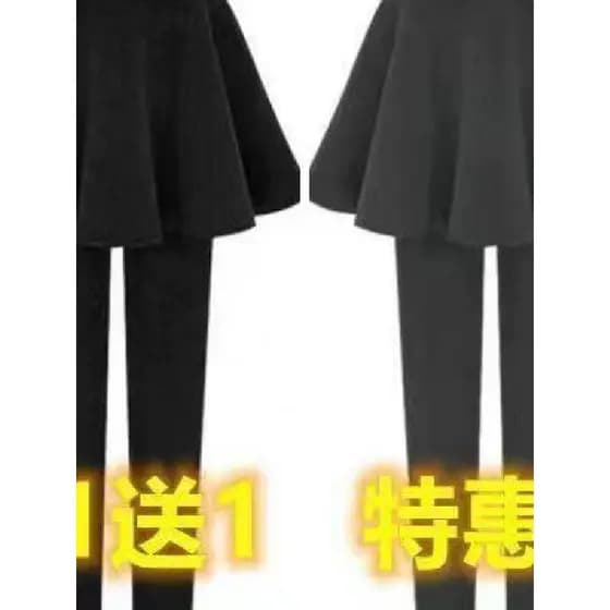 Outono inverno novo estilo escovado engrossado versão coreana saia plissada estilo ocidental falso leggings de duas peça