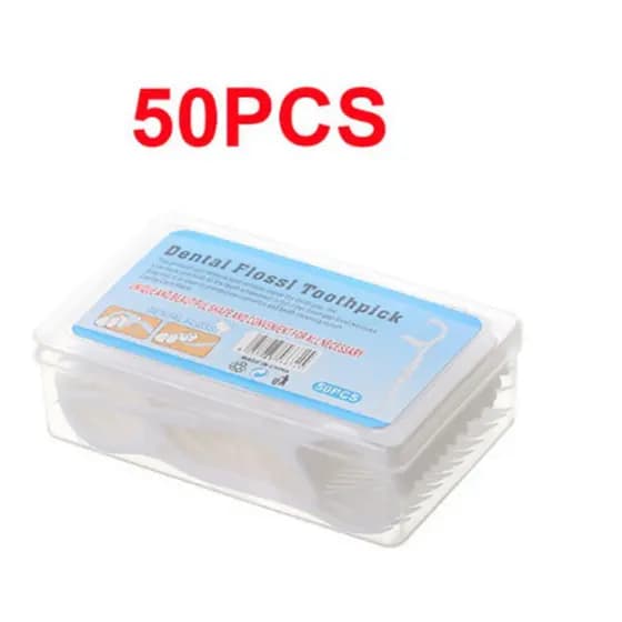 Fio Dental Em Arco Resistente Higiene Bucal Kit Promocional 50 A 200 Peças Oferta