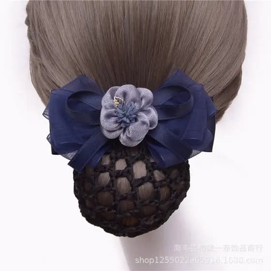 Rede de cabelo para enfermeiras, rede de cabelo profissional, rede de cabelo para penteados, rede de cabelo para comissá