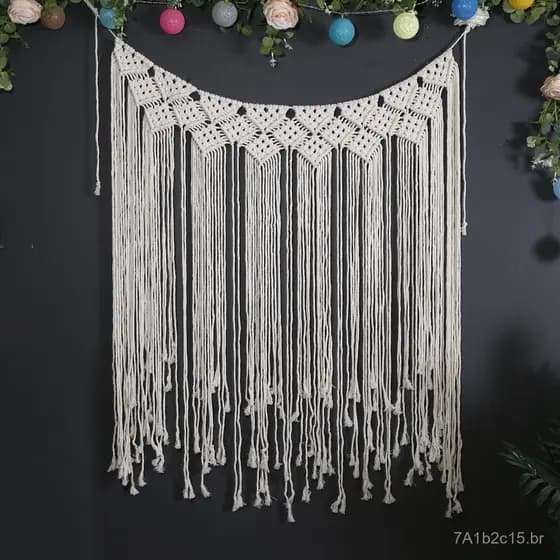 Tapeçaria boêmia tecida à mão, decoração de parede para casa, decoração de parede para casamento, tapeçaria para pendura