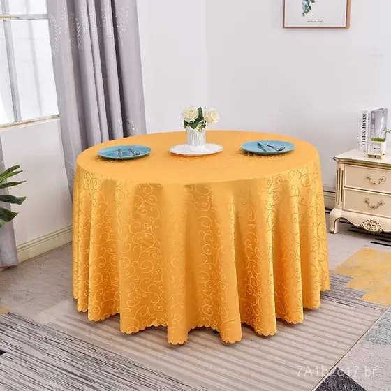 Toalha de mesa para hotel, toalha de mesa para restaurante, toalha de mesa redonda para restaurante e barraca de comida,