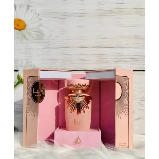Perfume Feminino Rosa Árabe - Haya Rosa Perfume Árabe Feminino 100ml