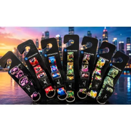 COLEIRAS DE CACHORRO E GATO ESTAMPADAS REFORÇADAS PREMIUM SEDA PURA PARA PETS ESTAMPAS DIVERTIDAS E ALEGRES PARA SEU PET