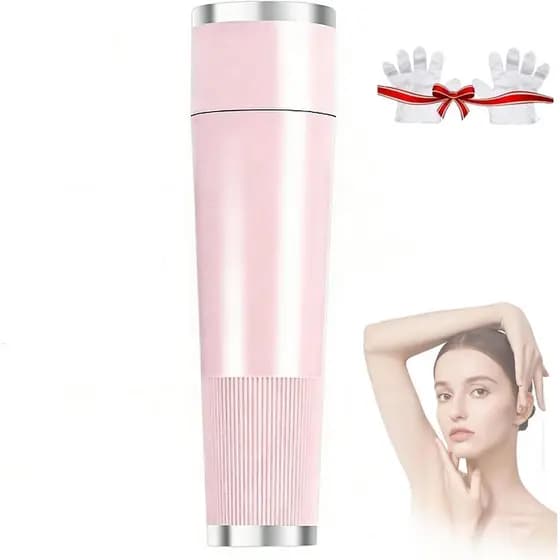 Aparador Elétrico de Pelos Íntimos - Remoção Suave e Instantânea de Pelos, Aparador de Biquíni 2 em 1 Recarregável para