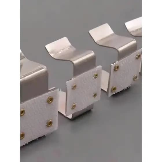 Clipe de saia de mesa de aço inoxidável 2.5 cm clipe de saia de mesa de casamento clipe de saia de mesa de Check-in torr