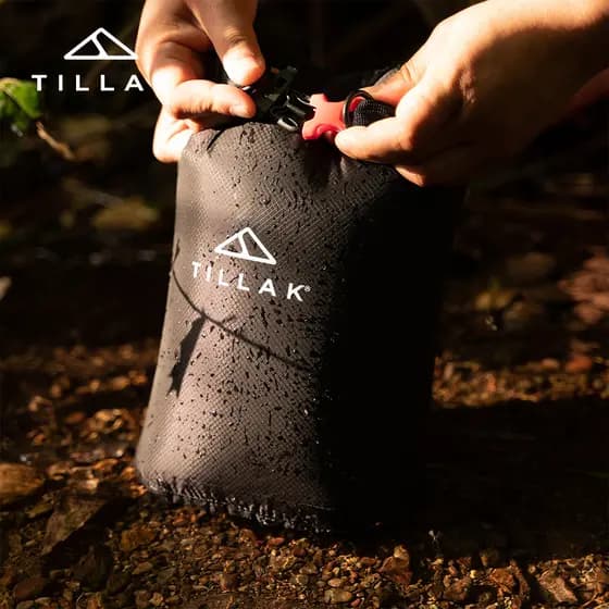 Tillak Ultra-leve 30D à prova de rasgo ao ar livre saco à prova dwaterproof água roupas eletrodomésticos saco de dormir