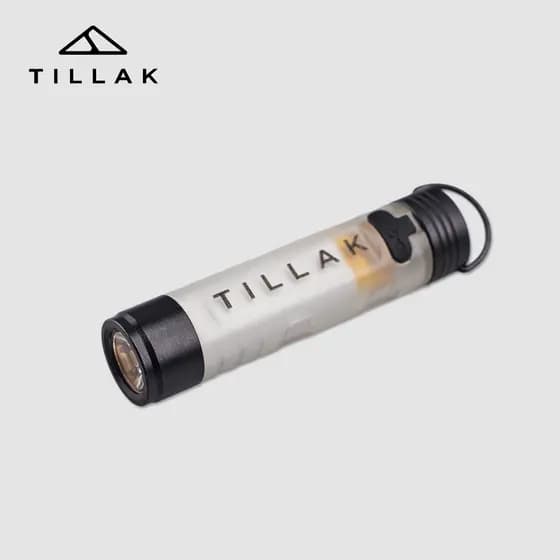 Bilk bolso Mini lanterna ao ar livre chave clipe tampa atmosfera led longa vida útil da bateria desastre resgate emergên