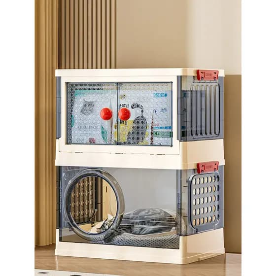 Maca de gato dobrável quatro estações Universal quente gatinho gaiola novo estilo desodorante casa de gato armário para