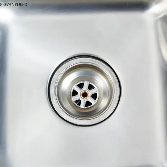 Dreno De Bacia PEWANYDI , Acessórios De Filtro De Pia De Estrutura Simples De Resistência À Corrosão , Aço Inoxidável