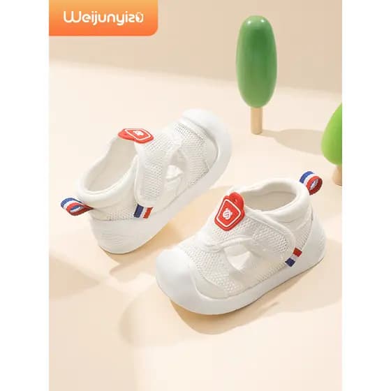 Sandálias de bebê menino criança sapatos verão sola macia respirável sandálias de bebê meninas sapatos de bebê 1-2-3 ano