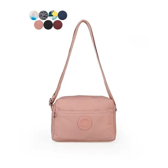 Leve mensageiro pequeno saco feminino novo estilo 2026 moda bolsa de ombro mãe náilon lavável pano saco à prova dwaterpr