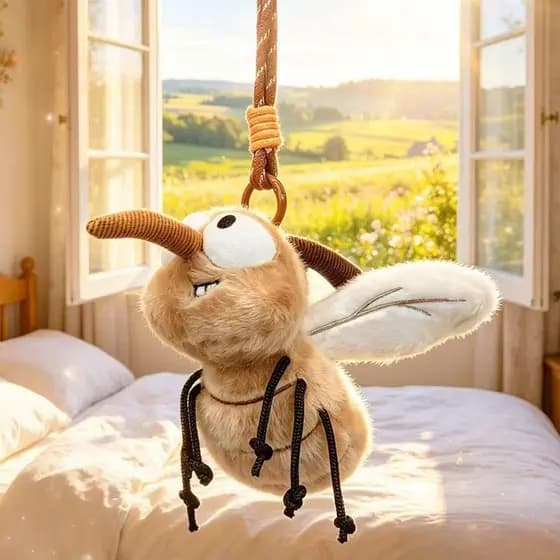 Bonecos de Pelúcia Barata de Olhos Grandes e Mosquito de Olhos Grandes, Brinquedos Divertidos para Máquinas de Garras
