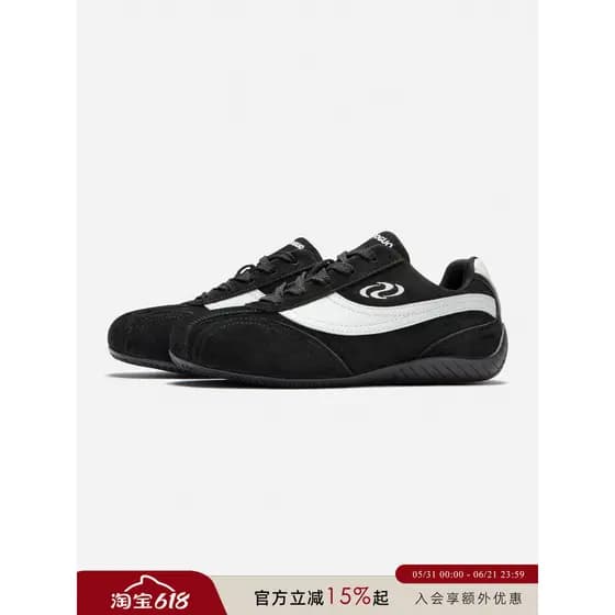 Senguoguo tênis de corrida/clássico sapatos de treinamento Moral masculino 2026 primavera novo estilo sapatos de aumento