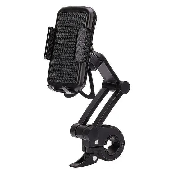 Novo suporte de celular dobrável para bicicleta, suporte de celular triplo reforçado para veículos elétricos e motocicle