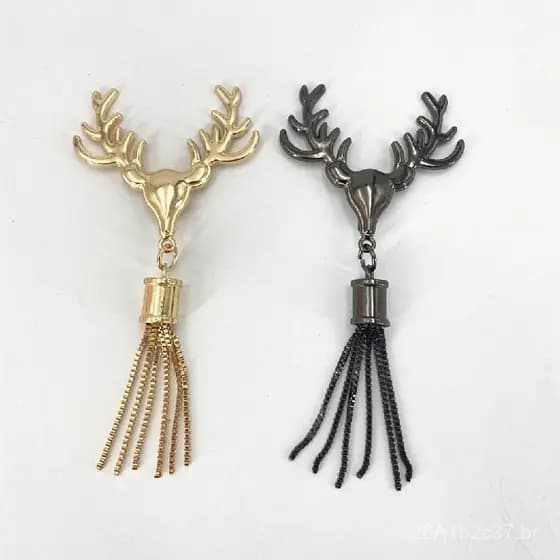 Acessórios de ferragens para bolsas de tecido DIY, acessórios modernos para bolsas de malha, estilo de borla com cabeça