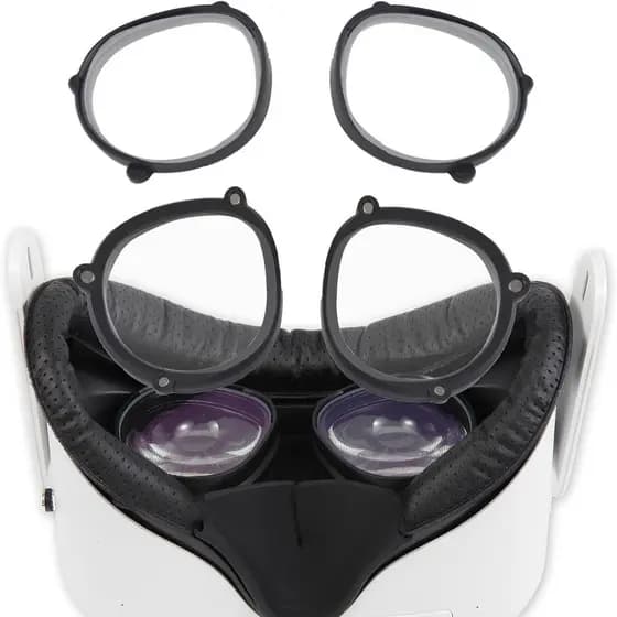 Usado para armação de óculos magnética Meta Quest 2/Quest 3 e lentes anti-luz azul, acessórios de VR para bloquear a luz