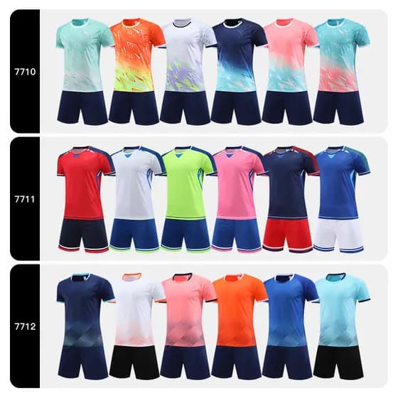 Conjunto de Uniforme de Futebol Infantil para Meninos e Meninas, Roupa de Treinamento de Verão para Estudantes, Uniforme