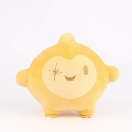 Novo Produto Filme de Animação Star Wishing Star Plush Toy Yellow Star Cartoon Doll