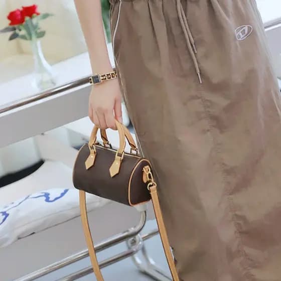 Bolsa mensageiro de ombro de couro genuíno genuíno Bolsa feminina