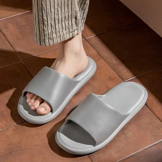 Pisando na merda de sola grossa 26 novo estilo masculino tamanho grande verão casa interior 46 antibacteriano antiderrap