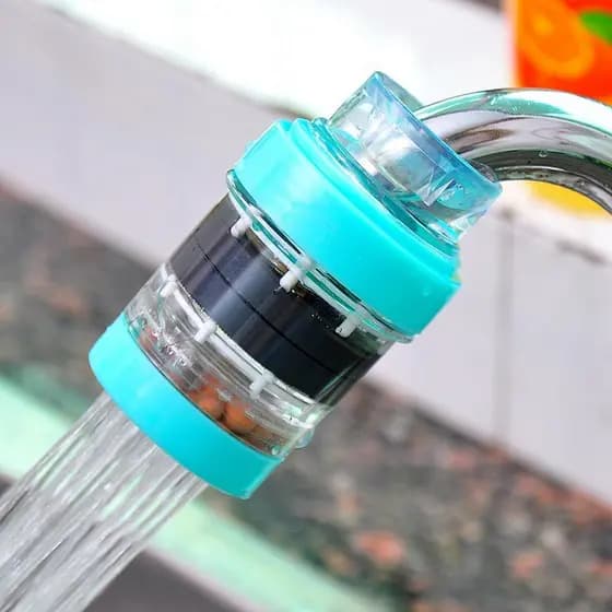 Frete grátis torneira doméstica genuína purificador de água torneira da cozinha filtro magnetizado pré-filtro filtro de