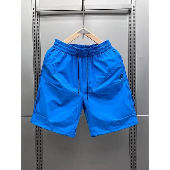 Verão novo estilo masculino macacão de secagem rápida Shorts versão coreana All-Match solto casal estilo fino praia cinc