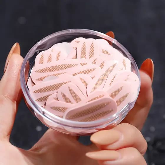 Colorido Fenling renda malha dupla pálpebra adesivos feminino leve respirável sem costura Natural grandes olhos malha in