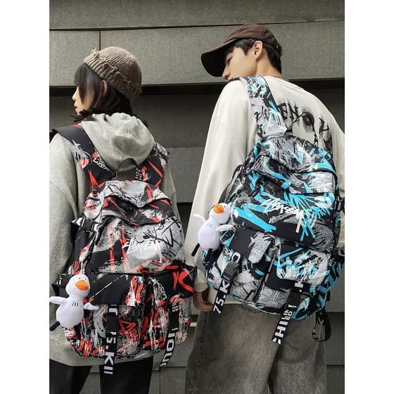 Mochila escolar americana para meninos, estudantes do ensino médio, estudantes do ensino médio, mochila legal da moda, m