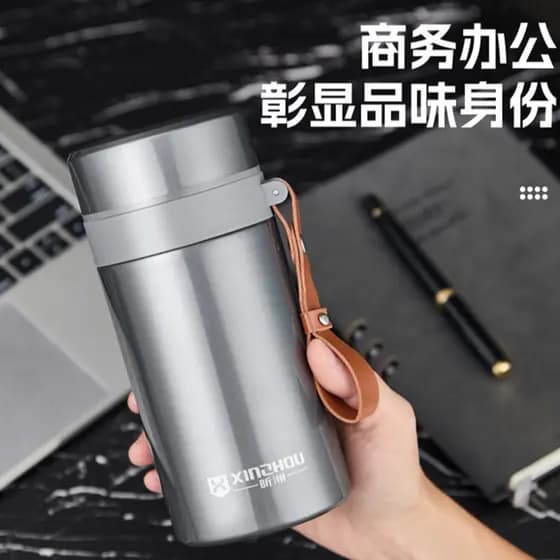 High-End 316 aço inoxidável negócios copo térmico masculino feminino xícara de chá grande capacidade portátil carro copo