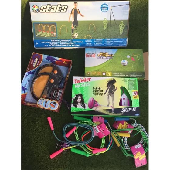 Promover o interesse dos esportes ao ar livre grande coleção brinquedos de futebol crianças copa do mundo treinamento fí