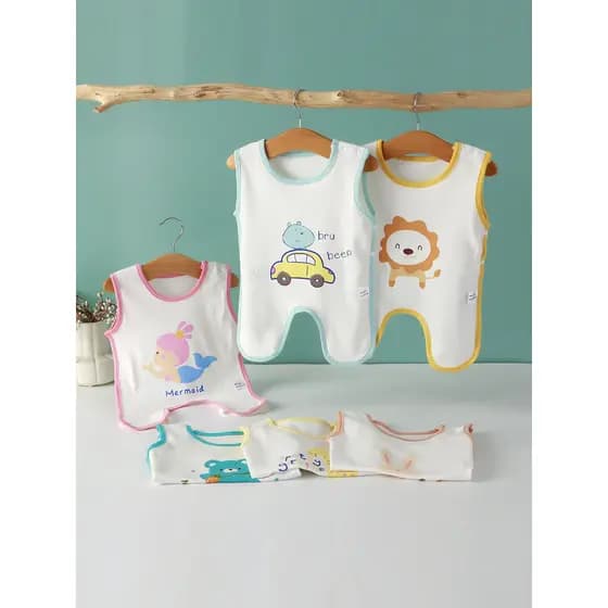 Bolso da barriga do bebê proteção da barriga Anti-frio bebê uma classe puro algodão circunferência da barriga recém-nasc