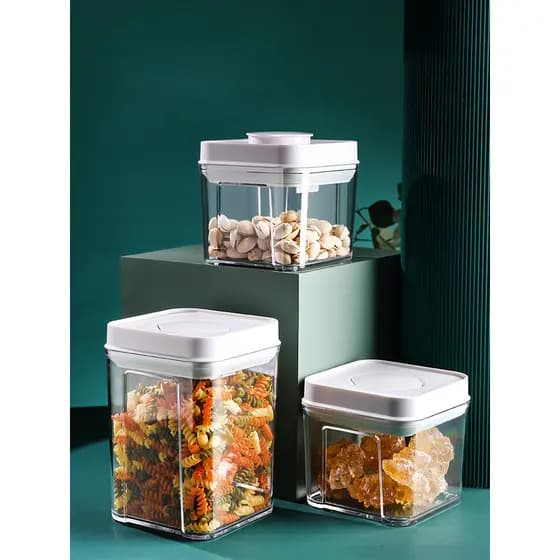 Zishun tanque de armazenamento de especiarias de cozinha de qualidade alimentar tanque selado tanque de armazenamento de