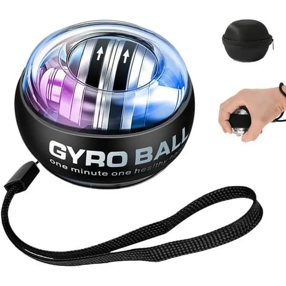 Adorável Exercitador De Bola De Pulso Vital Atualizado 2025 , Antebraço Giroscópico De Partida Automática , Melhora A Fo