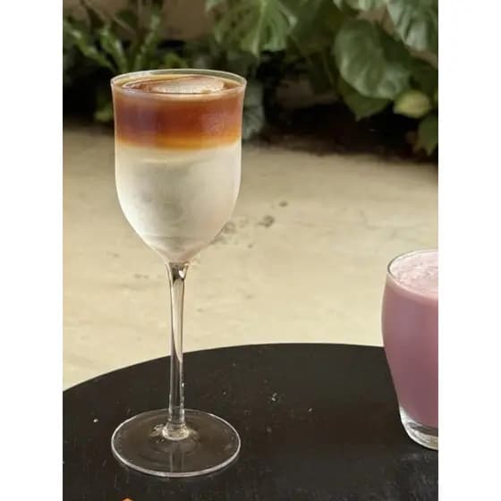Estilo japonês tulipa taça de vidro champanhe vidro Martini vidro criativo especial copo de café