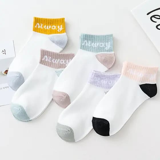 Meias femininas meias Ped verão estilo fino meias femininas boca rasa invisível bonito estilo japonês meias Mid-tube ins