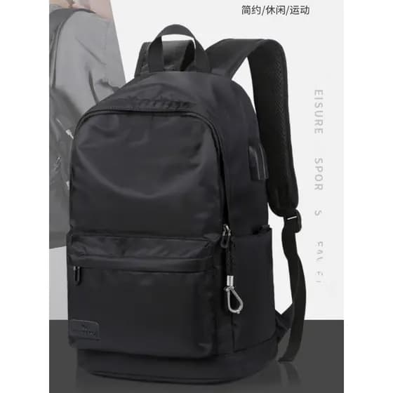 Mochila masculina de grande capacidade, mochila de viagem para computador, feminina, simples, moderna, estudantes do ens